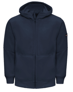 work performance hoodie blue