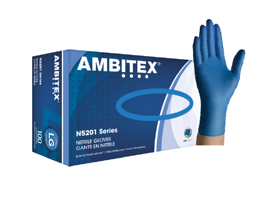 4 mil nitrile gloves