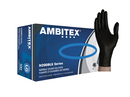 4.5 mil nitrile gloves