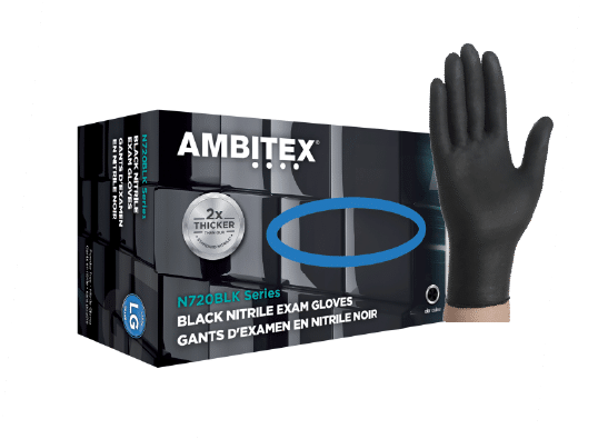 6 Mil Nitrile Gloves